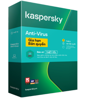  Kaspersky Anti-Virus Gia hạn