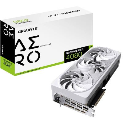 Card màn hình Gigabyte GeForce RTX™ 4080 16GB AERO OC N4080AERO OC-16GD