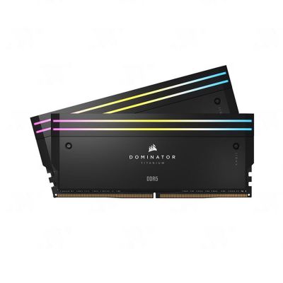 RAM Desktop Corsair DOMINATOR TITANIUM RGB Black (CMP64GX5M2B6000C30) 64GB (2x32GB) DDR5 6000MHz