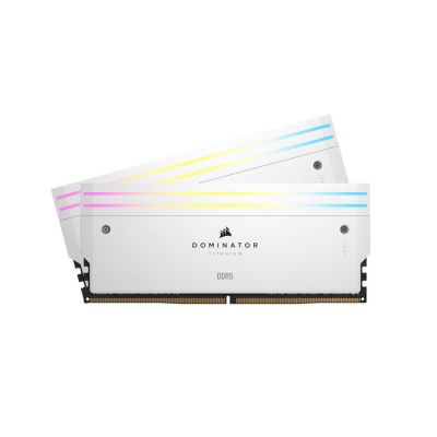 RAM Desktop Corsair DOMINATOR TITANIUM RGB White (CMP64GX5M2B6000C30W) 64GB (2x32GB) DDR5 6000MHz