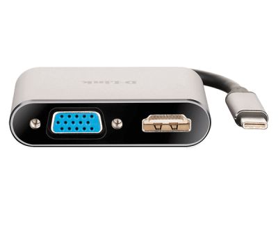 BỘ CHUYỂN ĐỔI D-LINK DUB-V210 - USB-C TO HDMI/VGA ADAPTER