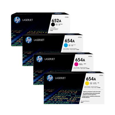 HP Color LaserJet  M651 Toner Cartridge ( HP 652A & 654X & 654A )	