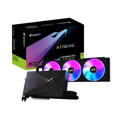 Card màn hình Gigabyte AORUS GeForce RTX™ 4080 16GB XTREME WATERFORCE N4080AORUSX W-16GD