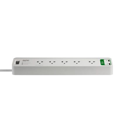 APC PERFORMANCE SURGEARREST 6 OUTLET 3 METER CORD WITH 5V, 2.4A 2 PORT USB CHARGER 230V VIETNAM